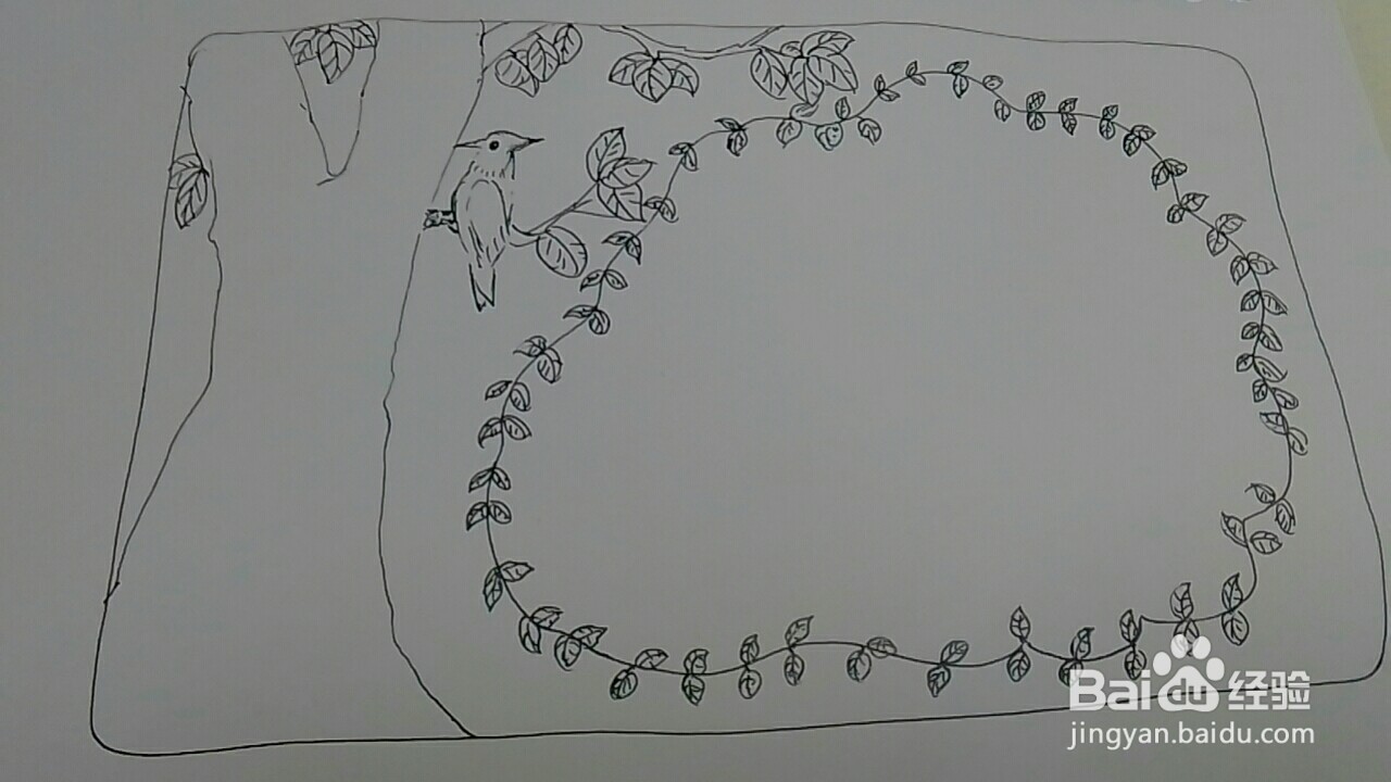 啄木鸟手抄报一等奖