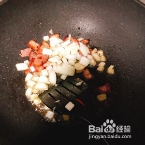 食补养生蚝油培根孢子甘蓝的做法
