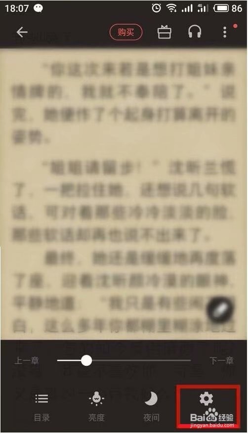 如何设置掌阅自动翻页