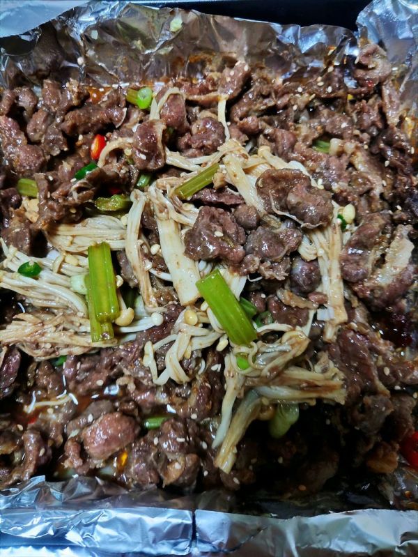 锡纸烤牛肉烤箱版