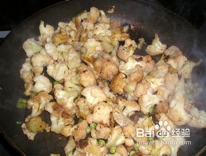 菜花华丽变身成保健皇后——干煸豌豆菜花