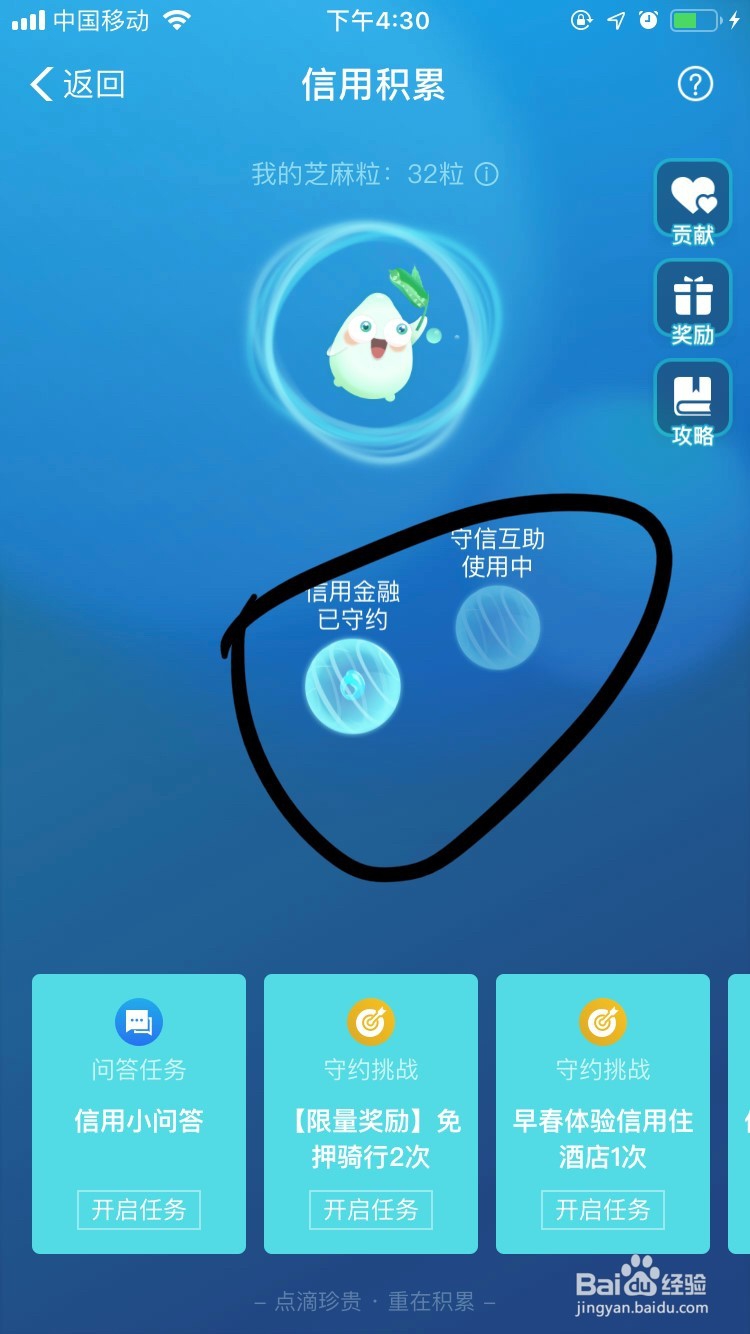支付宝如何积攒芝麻信用