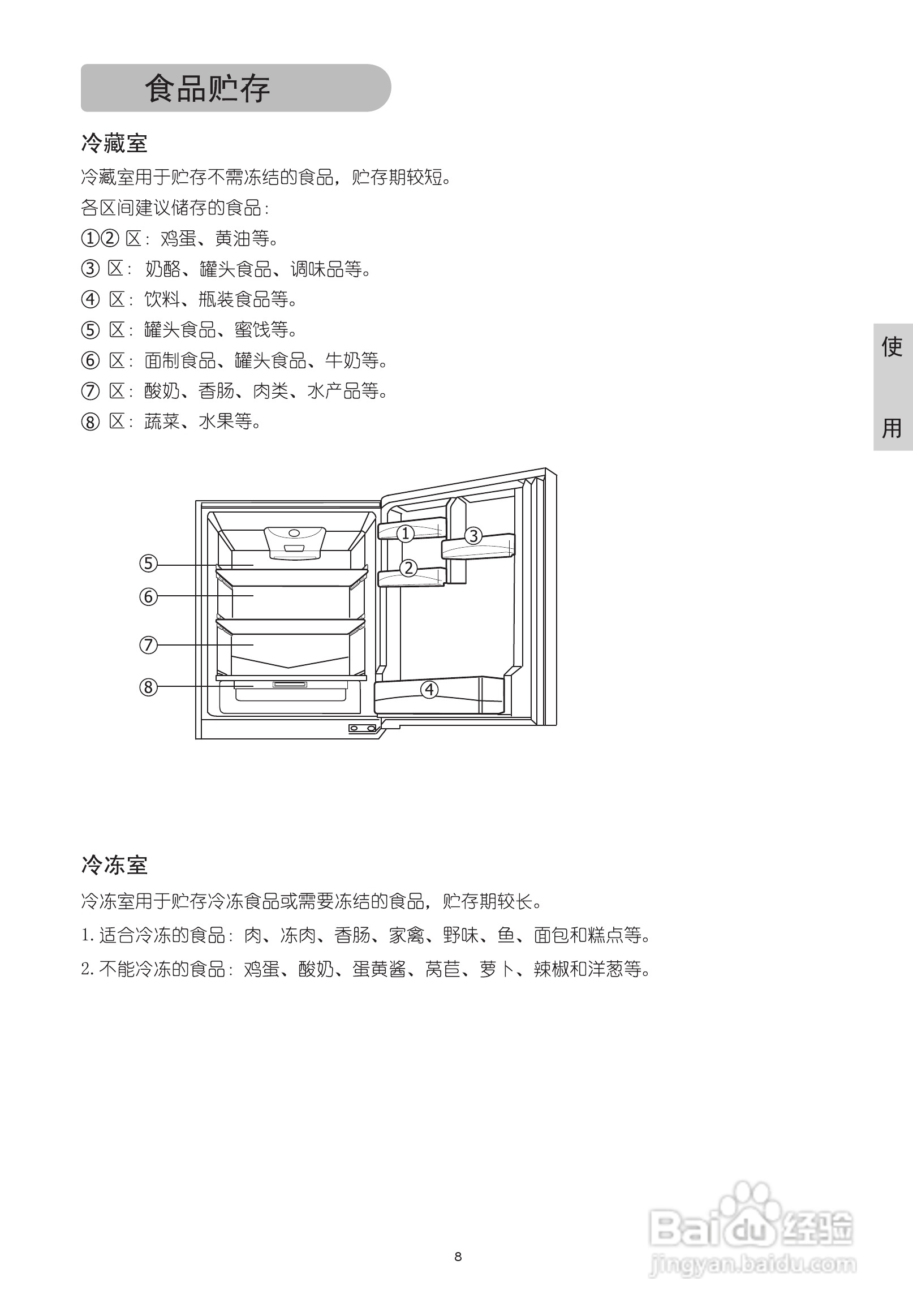 LGBCD-195FCQ型智能电子式电冰箱使用说明书:[1]