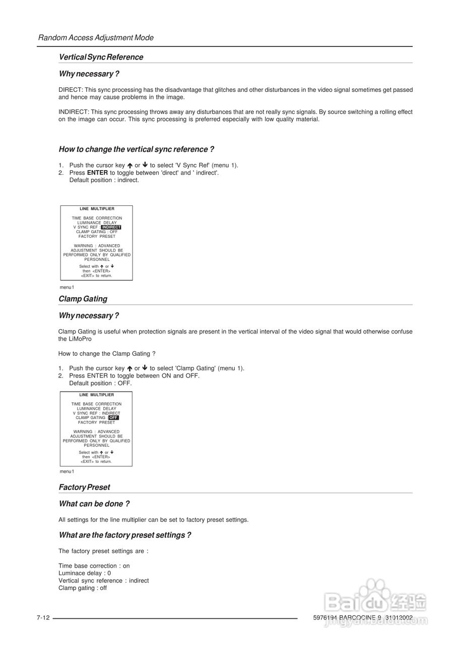Barco巴可 Cine 9投影机说明书:[6]