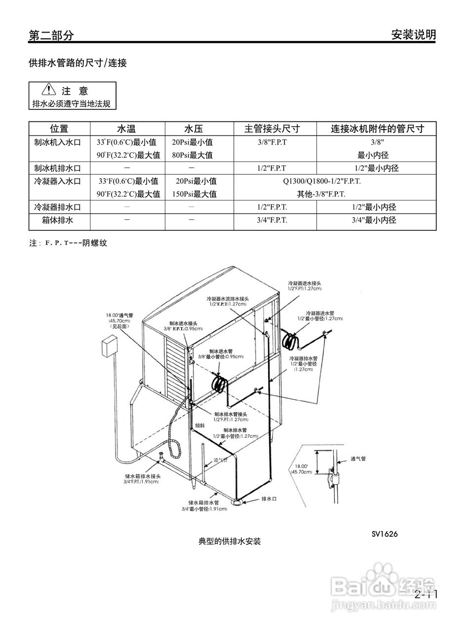 Manitowoc万利多QD1003WS制冰机说明书:[2]