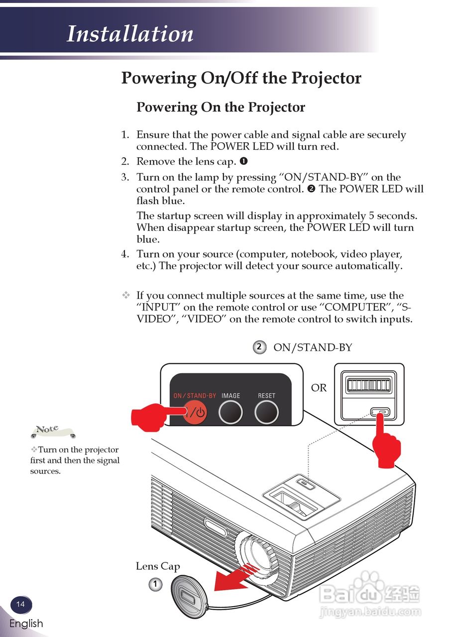 三洋 PDG-DSU30投影机说明书:[2]