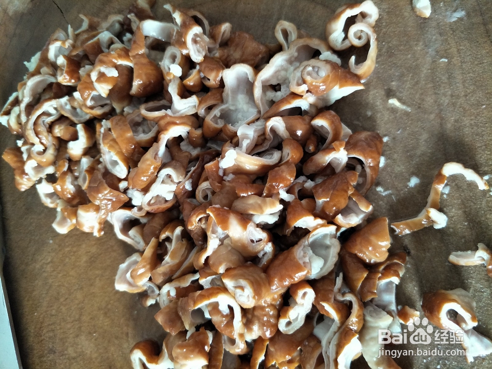 每日一菜之苦瓜炒大肠