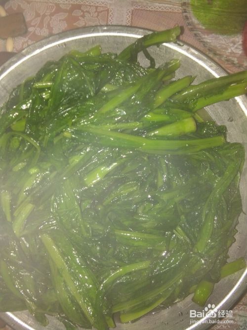 农家苦麦菜炒法 好吃的苦麦菜 百度经验