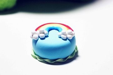 超轻粘土制作小蛋糕教程