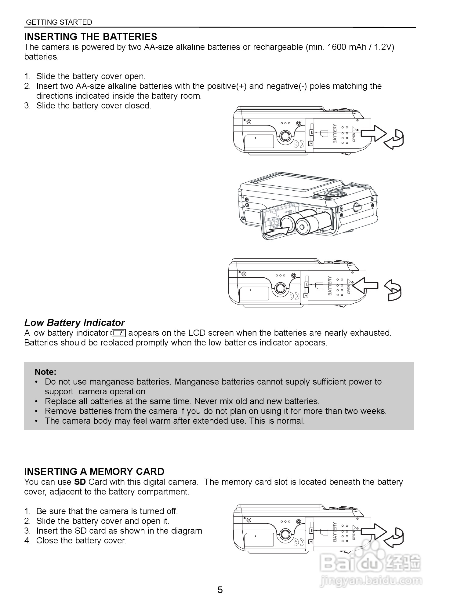 JENOPTIK JD 8.0z3 EasyShot数码相机说明书:[1]