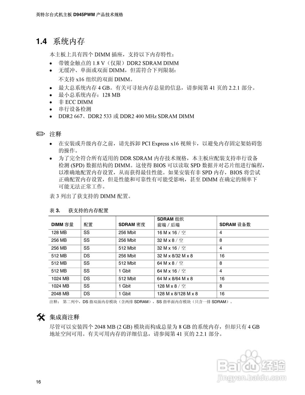 英特尔D945PWM型主板说明书:[2]