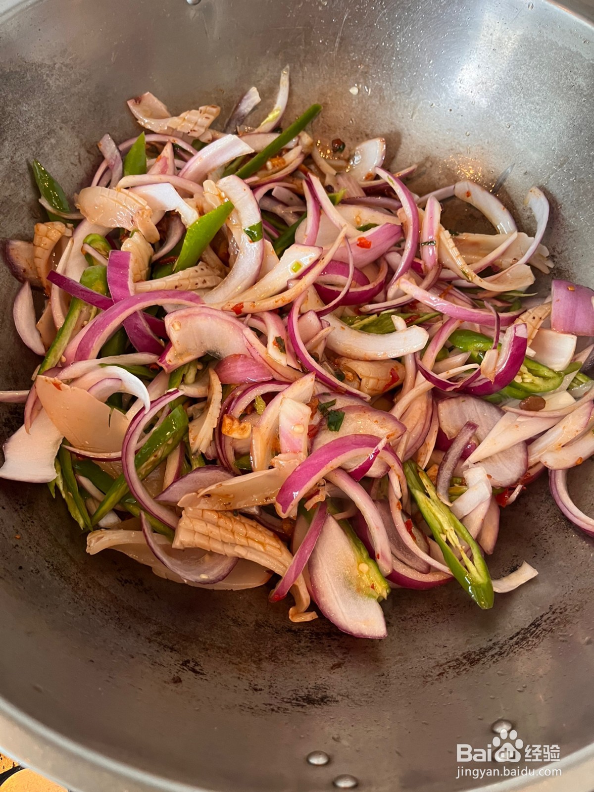 爆炒鱿鱼的做法