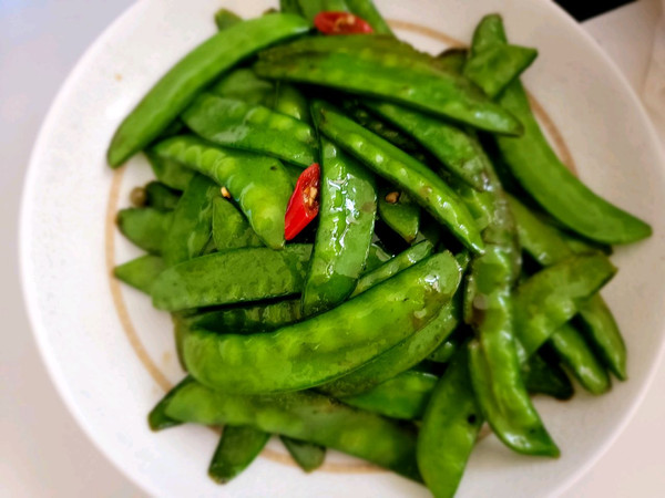 懒人清炒荷兰豆