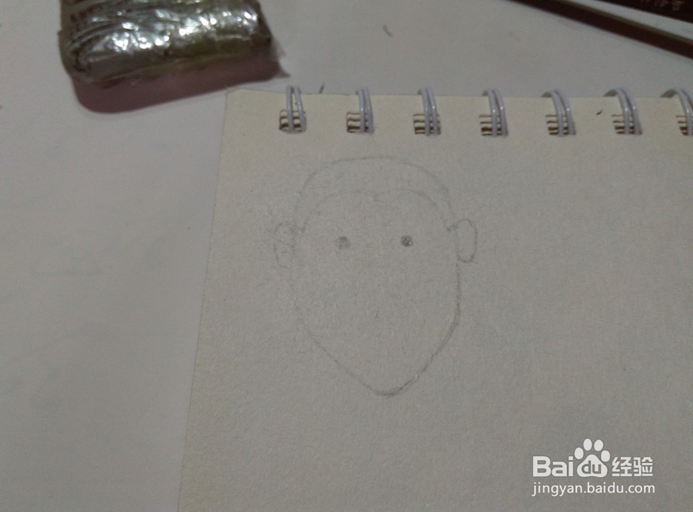 漫画线条人物头像