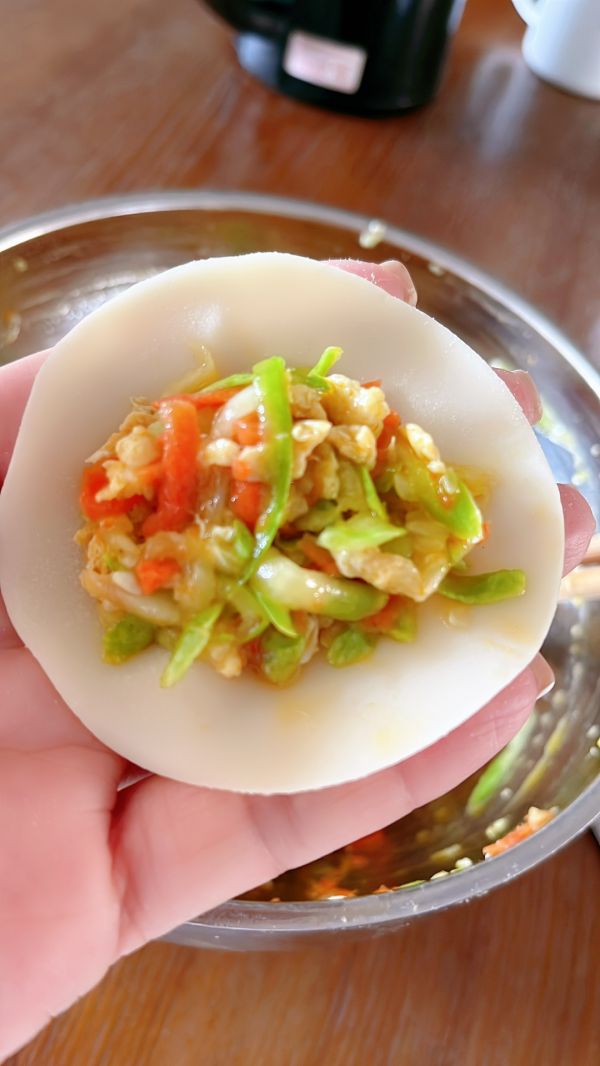 胡萝卜鸡蛋水饺