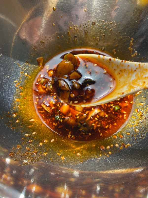 红油麻辣凉拌藕片