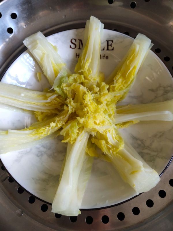 鸡汁粉丝娃娃菜