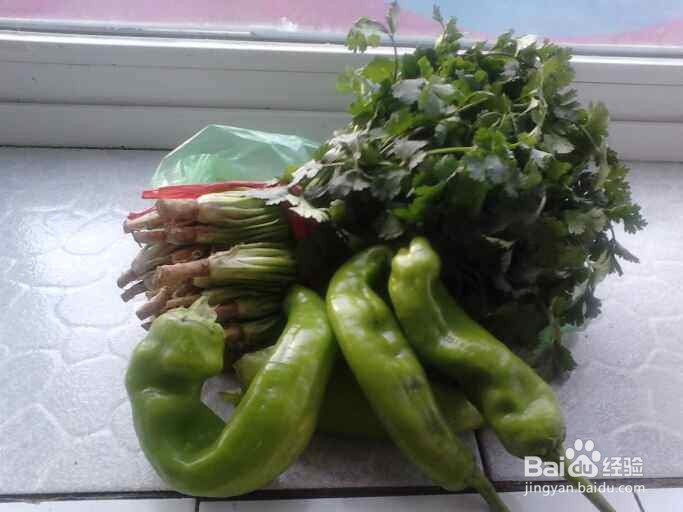 香菜辣椒小咸菜的做法