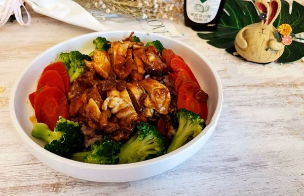 快手照烧鸡腿饭不允许你还不会