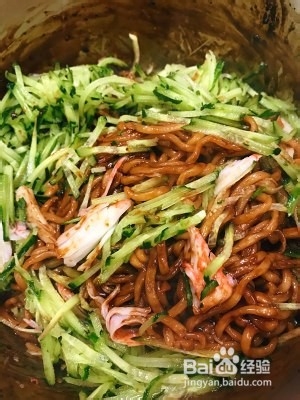 韩国炸酱面怎么做