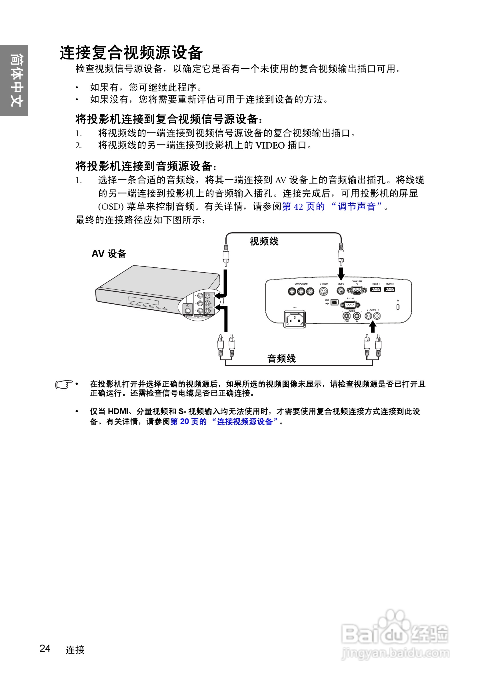 明基W1060投影机使用说明书:[3]