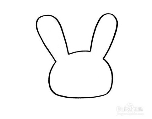 小兔子简笔画