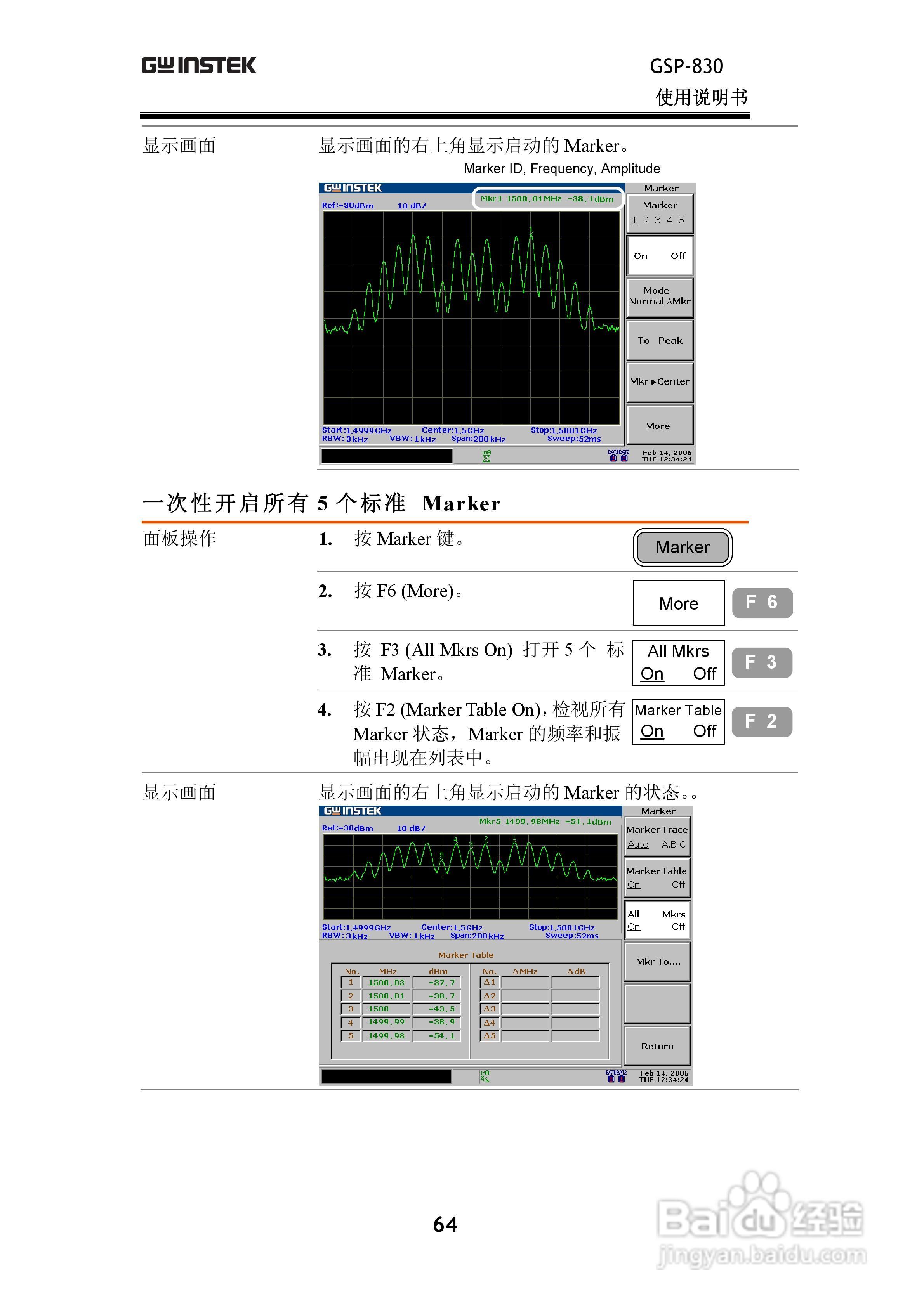 固纬GSP830频谱分析仪说明书:[7]