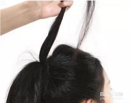 好看的盘发教程
