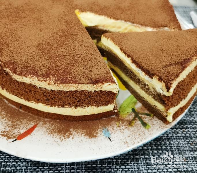 戚风蛋糕版提拉米苏的做法