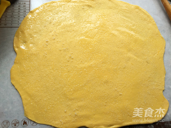 千层刀切南瓜馒头