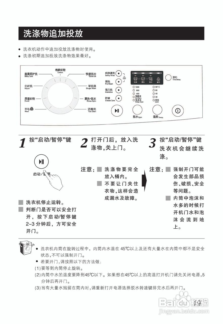 LG WD-N10300DJ洗衣机使用说明书:[2]