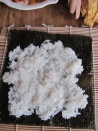 韩式泡菜紫菜包饭