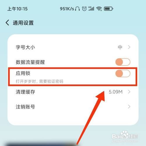 岁岁APP怎么设置应用锁