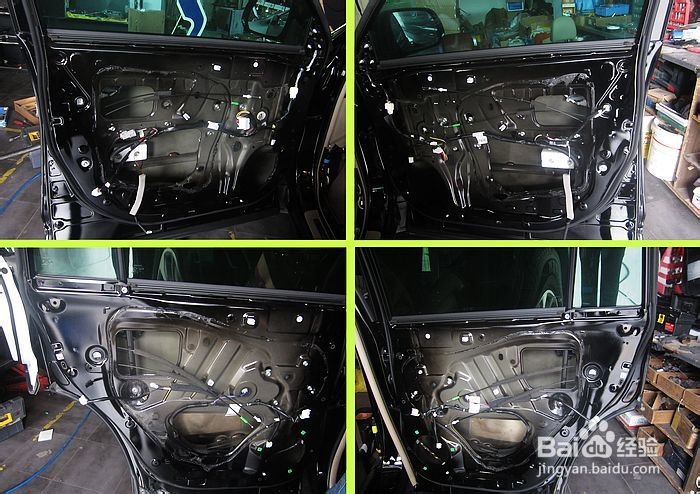 汽车音响改装：[12]汉兰达全车俄罗斯STP隔音