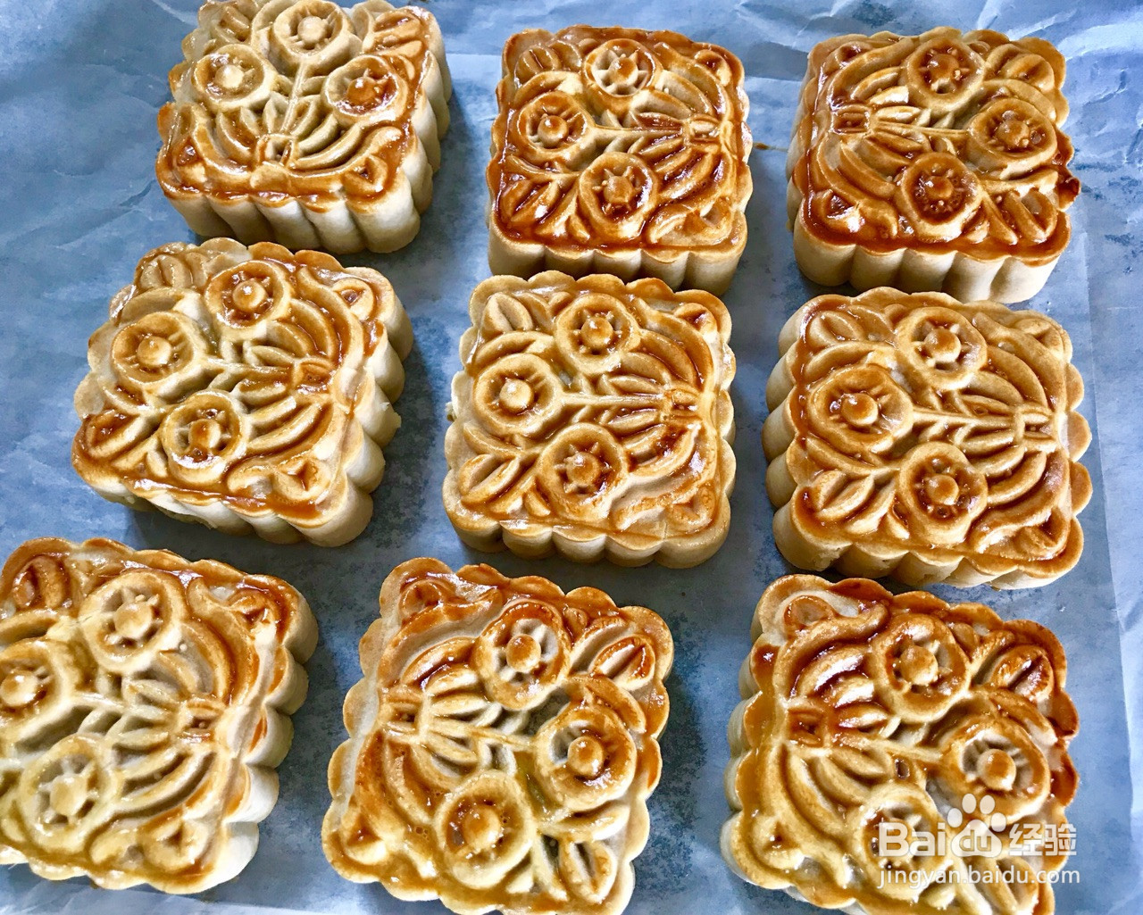 椰蓉月饼的做法
