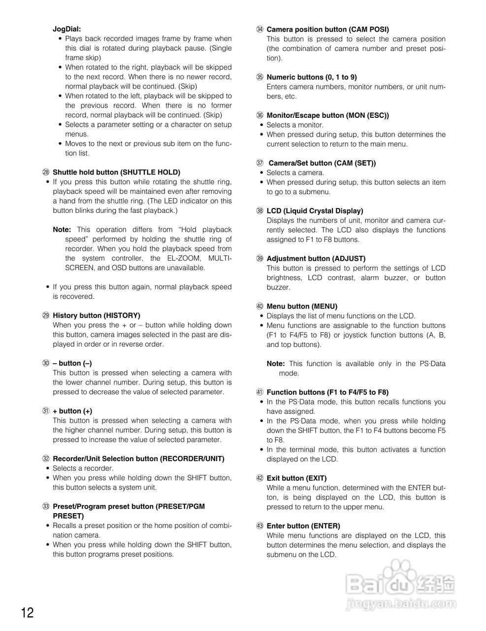 Panasonic WV-CU650以太网络系统控制器说明书:[2]