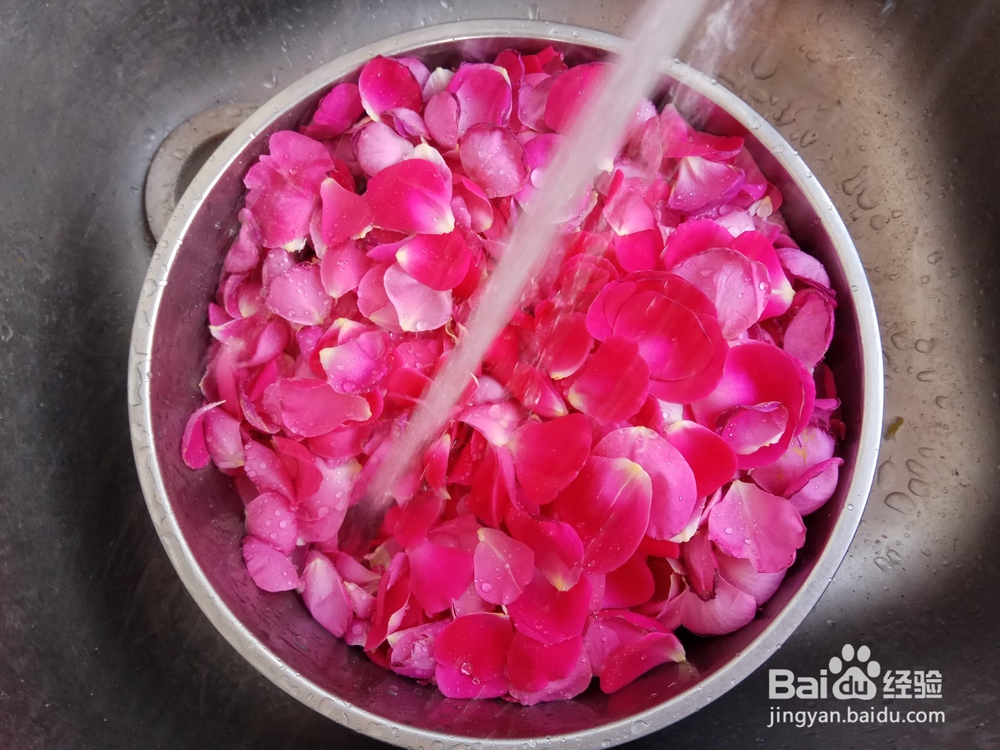 腌制玫瑰糖的方法