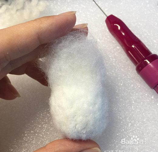 简单好看的泰迪犬羊毛毡diy教程