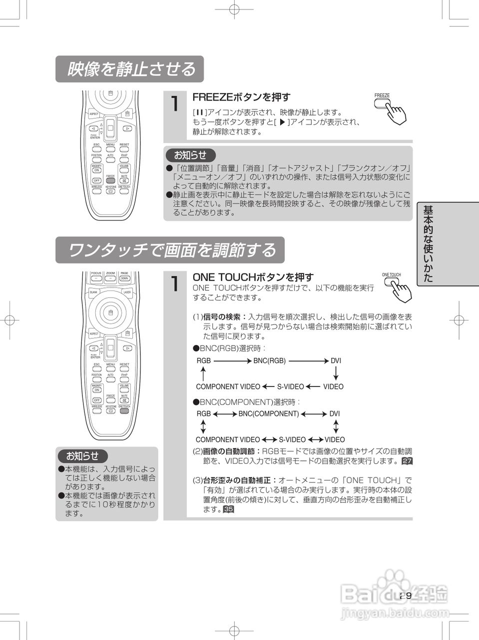 FUJITSU PJ-X3500投影机说明书:[3]