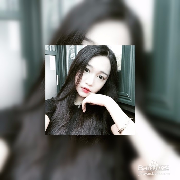 教大家怎么用美图秀秀做双影头像