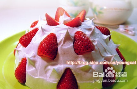 草莓蛋糕DIY的做法