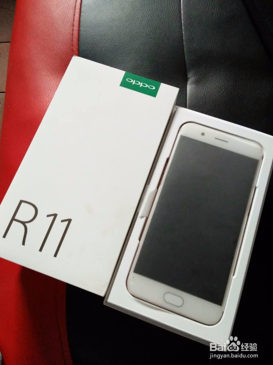 OPPO R11（玫瑰金）开箱晒物