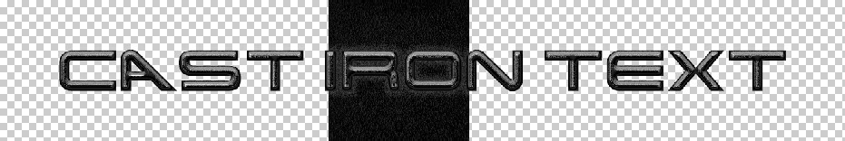 铸铁文字效果(Photoshop的教程)