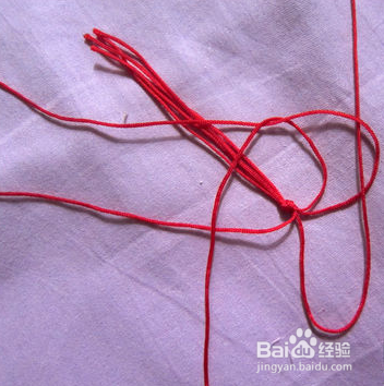 藏族绳子手链编织方法