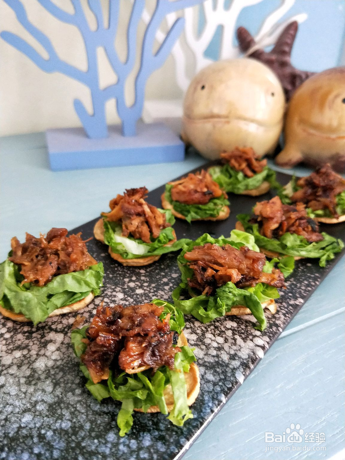 杏鲍菇小汉堡的做法