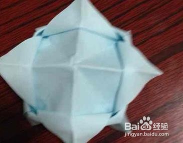 手工折纸纸花一最简单莲花的折法步骤