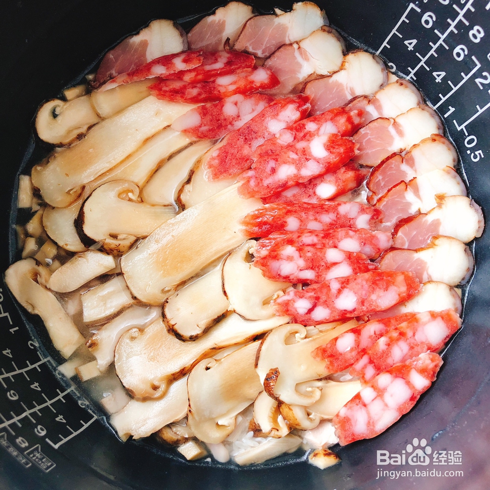 奶奶教你做松茸腊饭