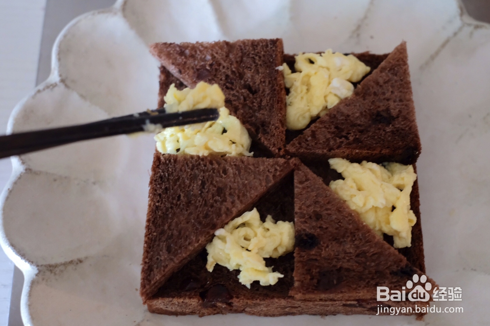 味道绝美的鸡蛋吐司三明治