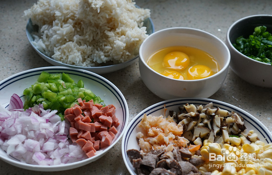 什锦蛋炒饭怎么做好吃
