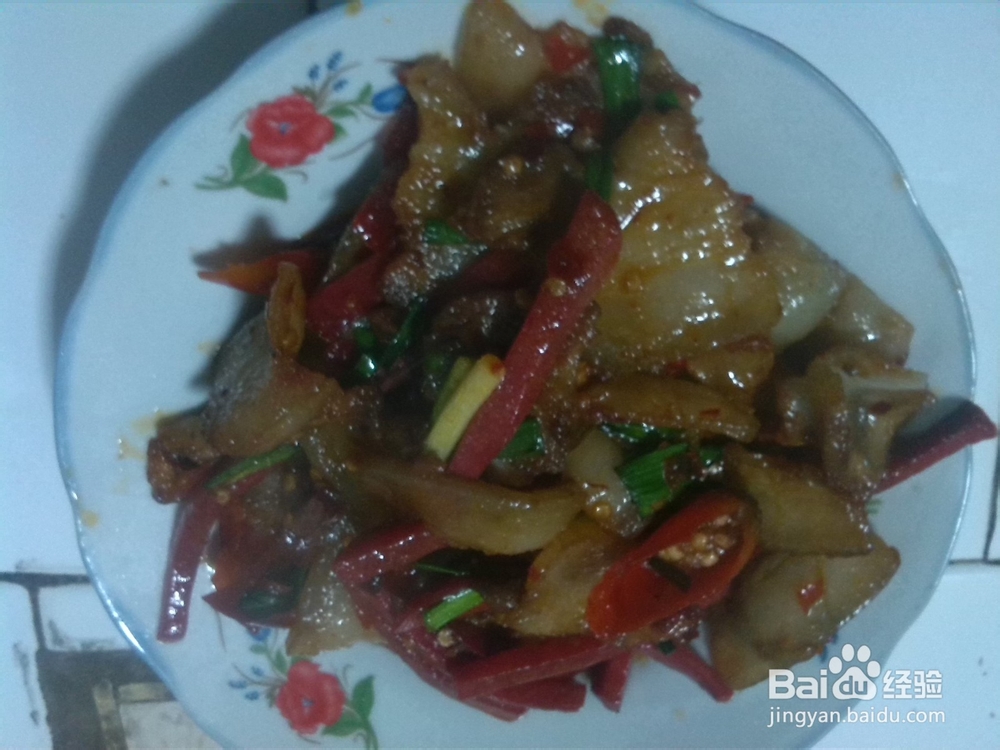 家常回锅肉的制作方法